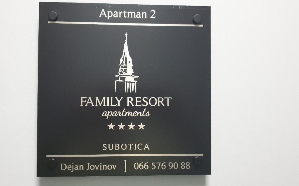Family Resort Subotica Apartments Exteriér fotografie